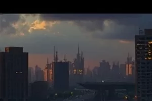 《灶台与远方》剧照：灶台上的铁锅正冒着热气
