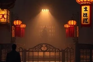 《第十三次敲门》剧照：木门上被敲出的浅痕