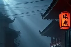 《玻璃温室》剧照：阳光穿过玻璃顶棚落在绿植上