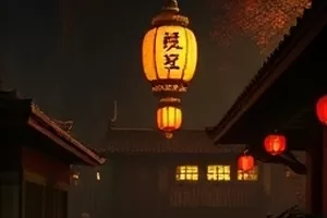《午夜快线》剧照：深夜站台上最后一班列车的车灯